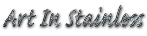 Art in Stainless Banner